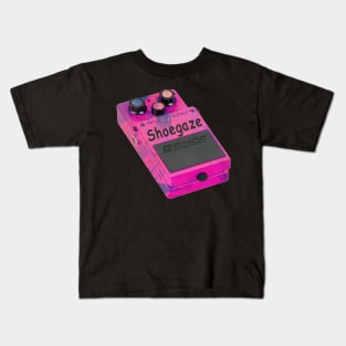 Shoegaze Guitar Dream Pop Pedal Kids T-Shirt